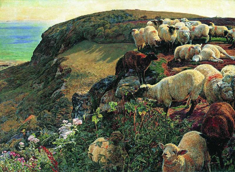 William Holman Hunt Unsere englische Kuste China oil painting art